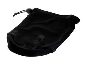 "Skullcandy" belaidės ausinės "Crusher Evo" su ausinėmis, galvos juosta, mikrofonu, tikra juoda spalva