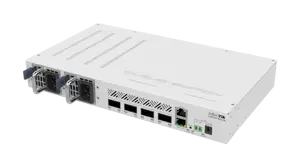 MIKROTIK CRS504-4XQ-IN Debesų komutatorius 4x 100G QSFP28 1x RJ45 100Mb/s
