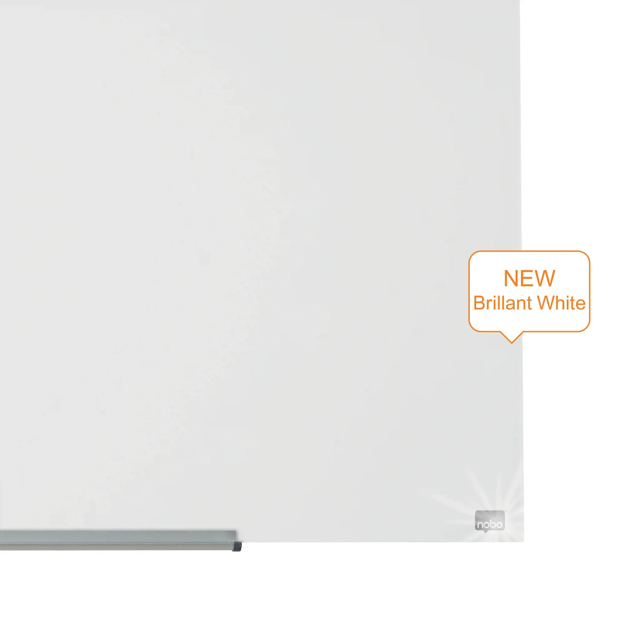 Stiklinė baltoji magnetinė lenta Nobo Impression Pro, plačiaekranė 45, 99x56 cm