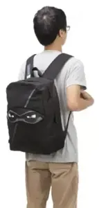 Kuprinė, ZIPIT Ninja Backpack, ZNINJ-BK, juodos sp
