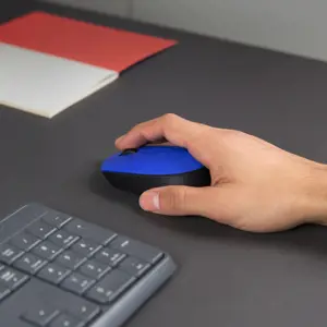 LOGITECH M171 belaidė pelė BLUE