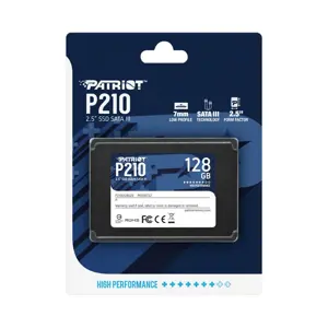 SSD diskas PATRIOT MEMORY P210S128G25 128 GB, 2.5", Serial ATA III