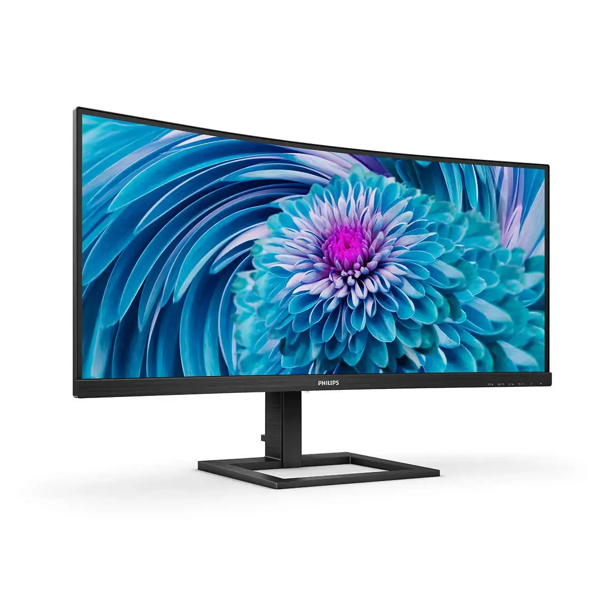 Monitorius Philips E Line 346E2CUAE/00, 86.4 cm (34"), 3440 x 1440 pixels, Wide Quad HD+, LCD, 4 ms, Black