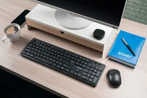 Savio KB-02 keyboard Home/Office USB QWERTY Black