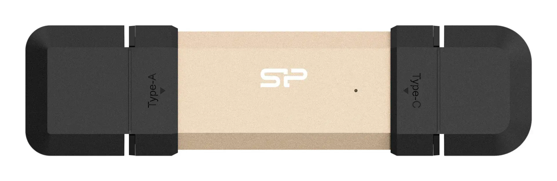 Silicon Power DS72 USB flash drive 1 TB USB Type-A / USB Type-C 3.2 Gen 2 (3.1 Gen 2) Gold