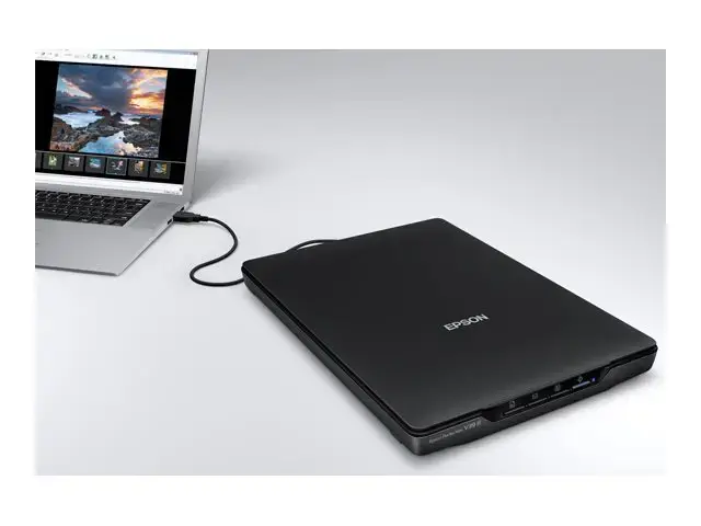 "Epson Perfection V39II", 216 x 297 mm, 4800 x 4800 DPI, 48 bitų, 24 bitų, 4800 DPI, plokščias skeneris