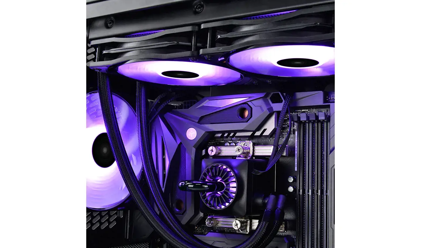 "DeepCool RF120-3in1", ventiliatorius, 12 cm, 500 aps/min, 1500 aps/min, 27 dB, 56,5 cfm