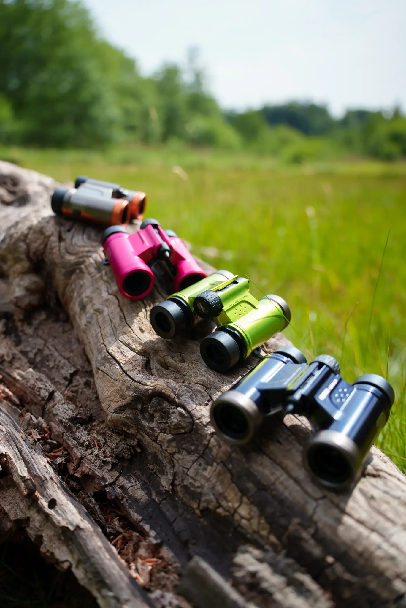 "Pentax" žiūronai UD 9x21, rožinės spalvos