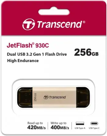 TRANSCEND JetFlash 930C USB 256GB USB 3.2 Type-C