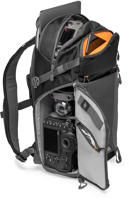 Lowepro kuprinė Photo Active BP 200 AW, juoda/pilka