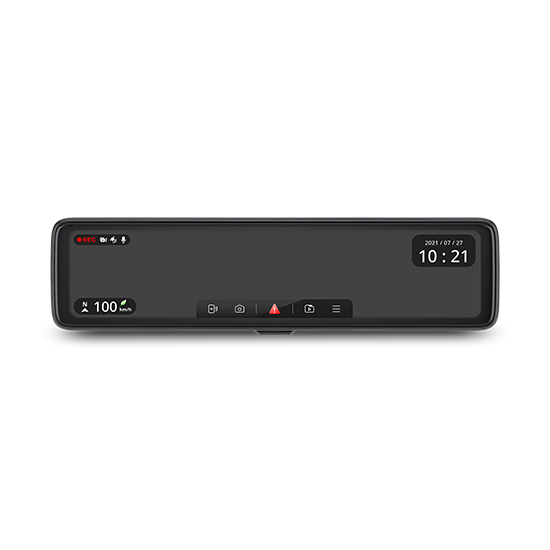 Mio MiVue R860WD, Dash Cam | GPS | Wi-Fi | Front and rear cams synchronized for recording with an unobstructed view; 11.26" IPS anti-glare touchscreen; Upgrade to the STARVIS 2 technology for clear details; Integrated high speed Wi-Fi – Quick pairing using QR code | Audio recorder