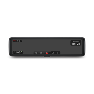 Mio MiVue R860WD, Dash Cam | GPS | Wi-Fi | Front and rear cams synchronized for recording with an unobstructed view; 11.26" IPS anti-glare touchscreen; Upgrade to the STARVIS 2 technology for clear details; Integrated high speed Wi-Fi – Quick pairing using QR code | Audio recorder