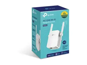 "TP-Link AC1200 Mesh Wi-Fi Range Extender", tinklo siųstuvas, 867 Mbit/s, 10 100 Mbit/s, Windows 10, Windows 7, Windows 8, Windows 8.1, Windows 98SE, Windows NT, Windows XP, MacOS, vidinis