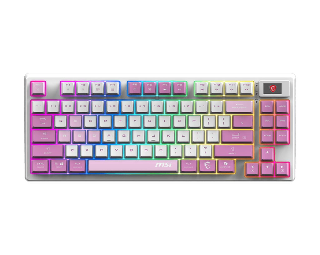 KEYBOARD GAMING VIOLET US/FORGE GK600 TKL W VIOLET MSI