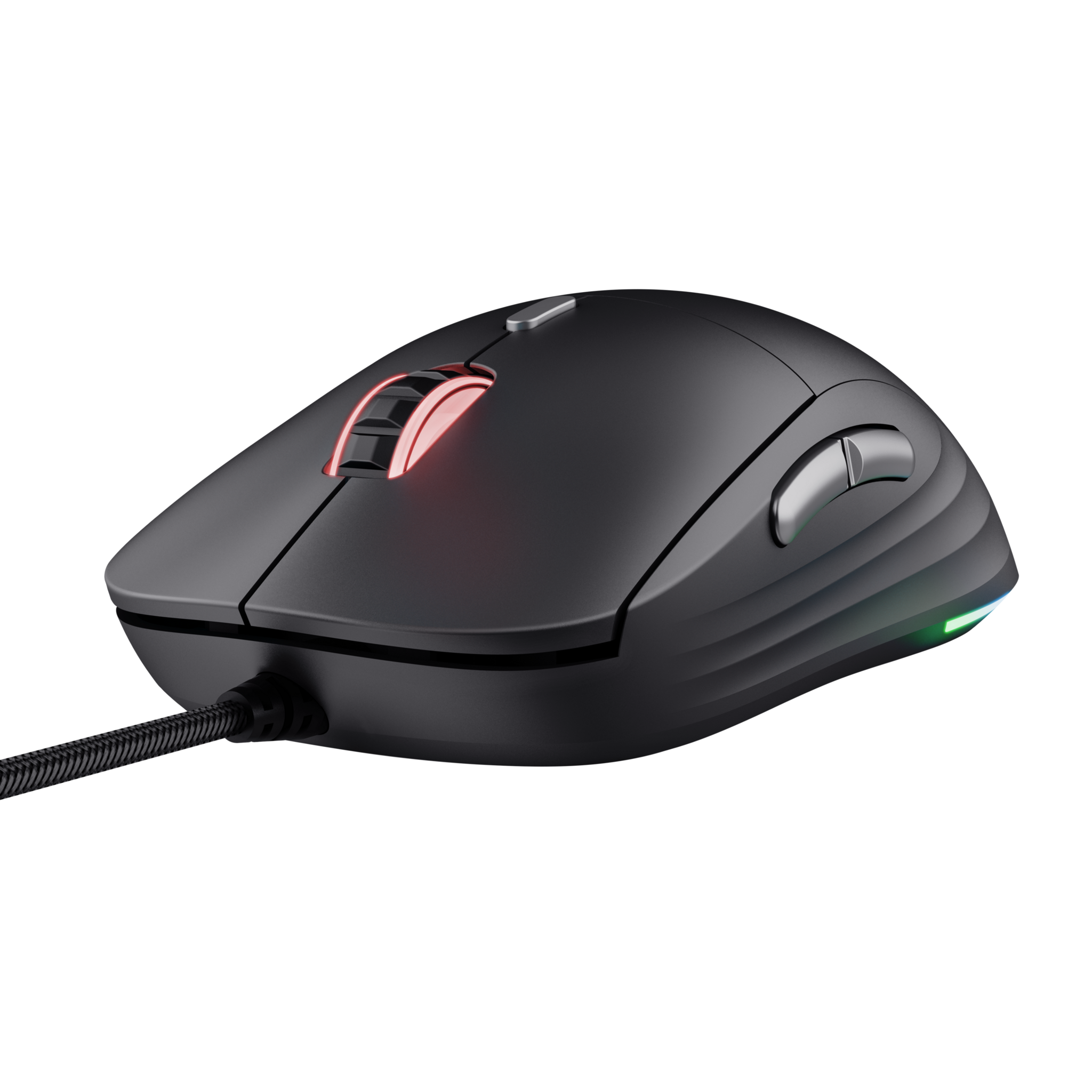 Trust GXT 925 REDEX II, Right-hand, Laser, USB Type-A, 10000 DPI, Black