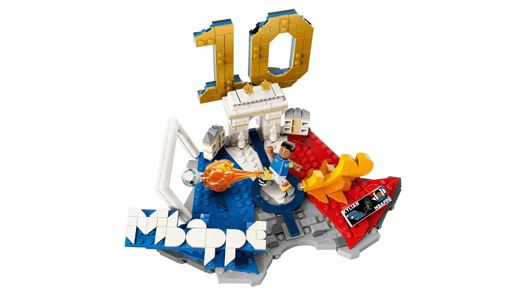 LEGO EDITIONS 43013 Kylian Mbappé - Football Highlights