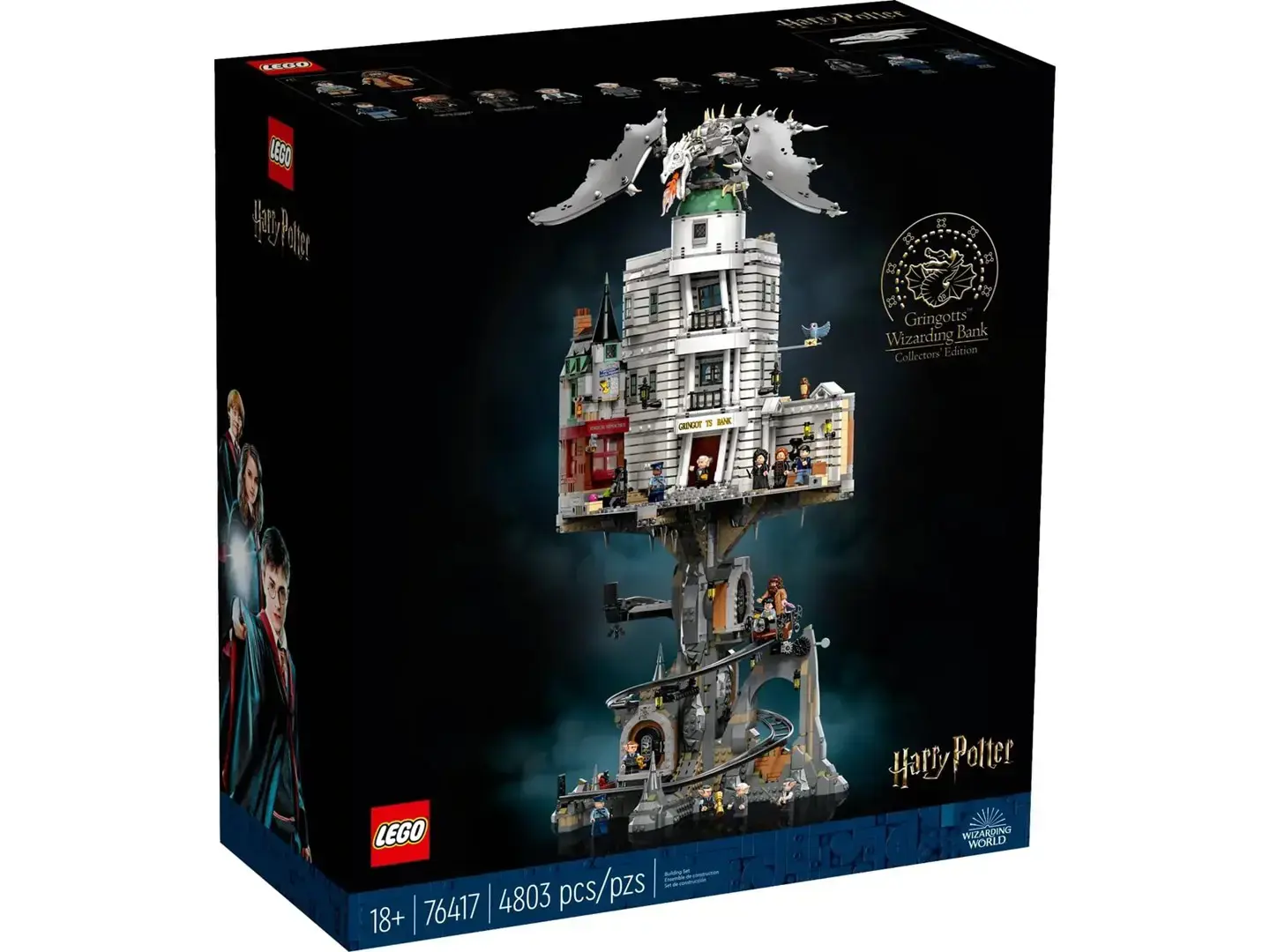LEGO HARRY POTTER 76417 Hogsmeade Village - Collectors' Edition