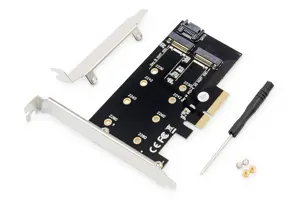 "Digitus" M.2 NGFF / NVMe SSD PCI Express 3.0 (x4) papildoma kortelė .DS-33170