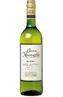 Nealkoholinis vynas BONNE NOUVELLE Blanc, pusiau sausas, baltas,  0,2 %, 0,75 l