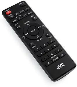 JVC UX-E225B Mini hi-fi system Black