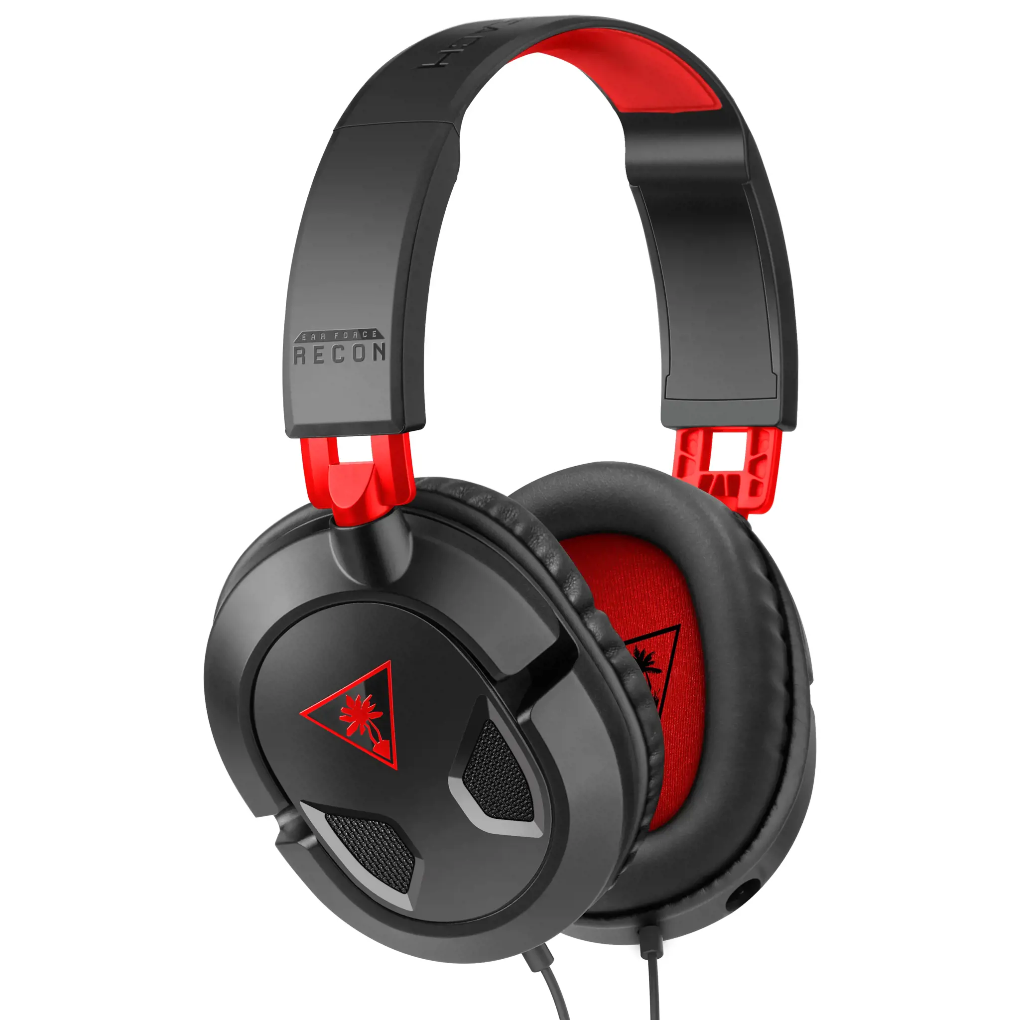 Turtle Beach Recon 50 Gaming Headset for PC and Mac, Wired, Gaming, 20 - 20000 Hz, 530.7 g, Headset, Black, Red