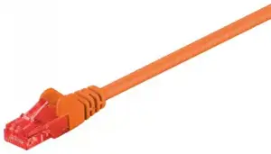 GB CAT 6 SUJUNGIMO KABELIS, U/UTP ORANŽINIS 10 M