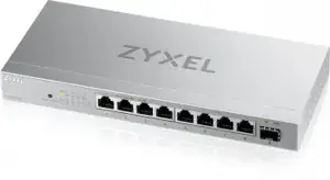Zyxel XMG-108, Unmanaged, 2.5G Ethernet (100/1000/2500), Wall mountable