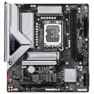 Gigabyte B860M EAGLE V2 | Processor family Intel | Processor socket LGA1851 | DDR5 | Supported hard disk drive interfaces SATA, M.2 | Number of SATA connectors 4