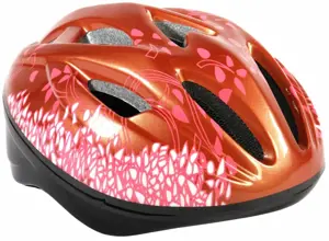 Vaikiškas dviratininko šalmas Volare Deluxe - bronzinis rožinis - 51-55 cm 85784
