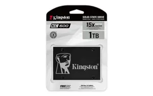 SSD diskas KINGSTON KC600 1024 GB, 2.5", SATA 6Gb/s