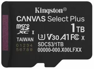 MEMORY MICRO SDXC 1TB UHS-I/SDCS3/1TBSP KINGSTON