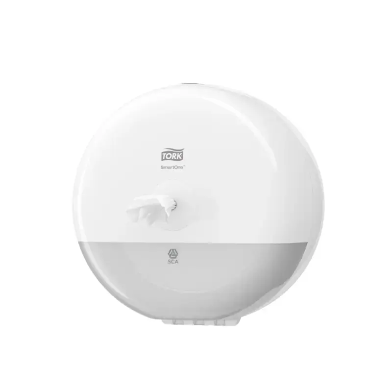 Tualetinių servetėlių laikiklis TORK SmartOne Mini T9, baltas, 1 vnt. 681000
