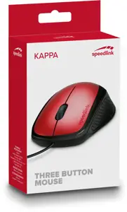 "Speedlink" pelė Kappa USB, raudona (SL-610011-RD)