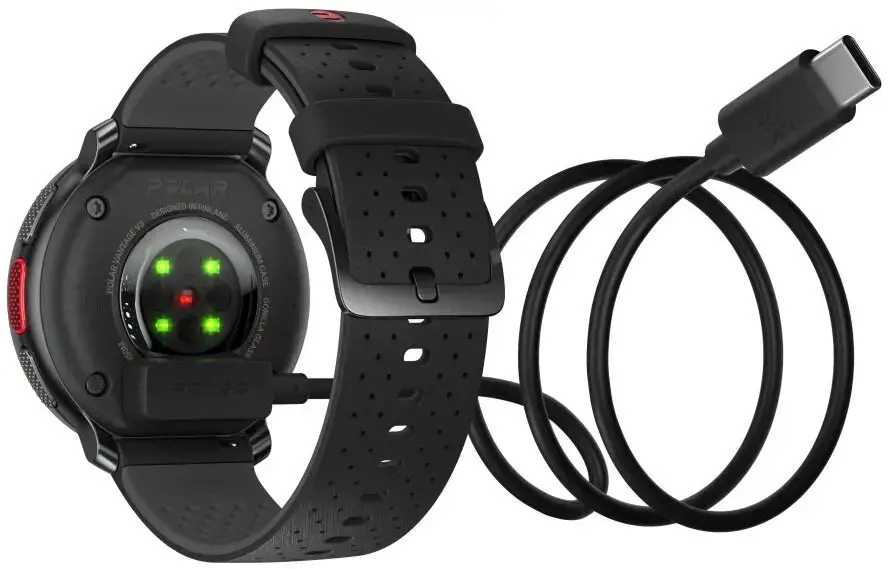 Polar Vantage V3 S/L, naktinė juoda