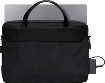 TARGUS WORK 14" 3-IN-1 TECH BRIEF, BLACK