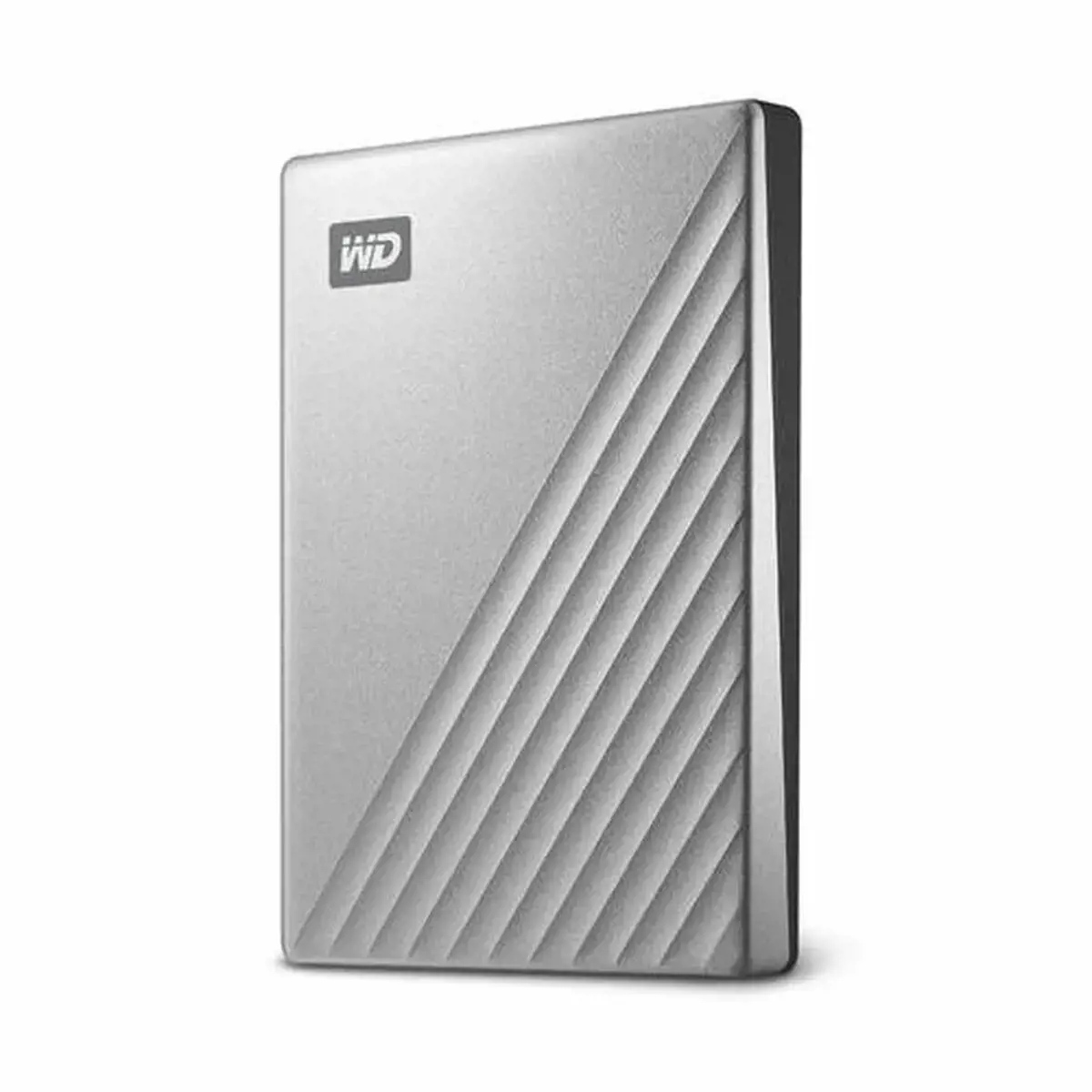 WD My Passport Ultra 2TB Silver USB-C/USB3.0 HDD 2.5inch Metal finish RTL portable extern