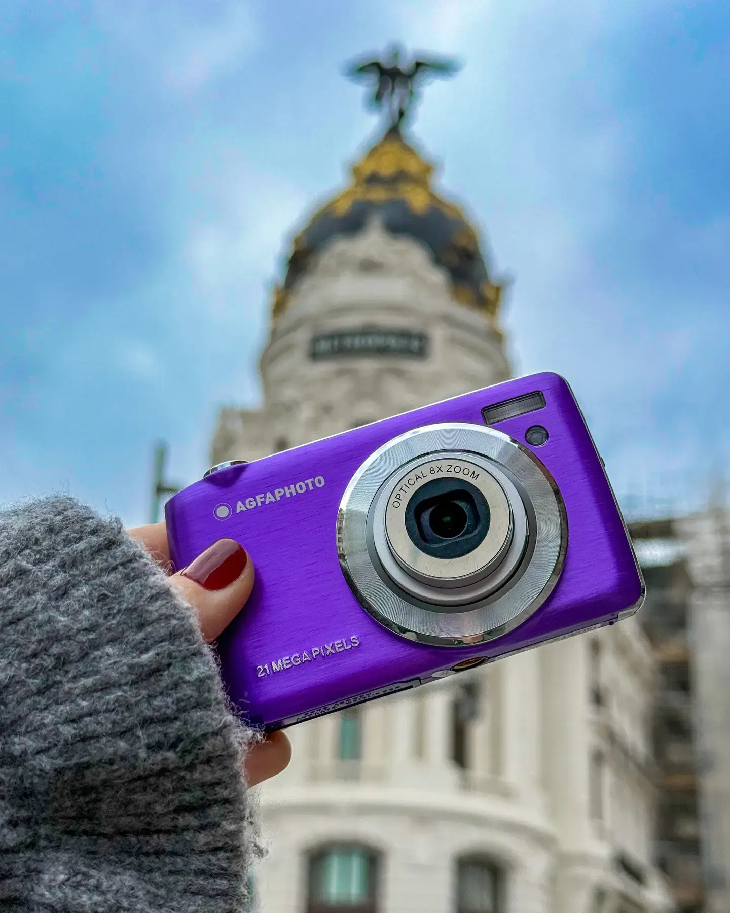 AgfaPhoto DC8200 purpurinės spalvos