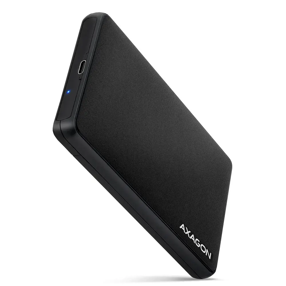 AXAGON EE25-SLC USB-C 3.2 Gen1 - SATA 6G 2,5" SLIDE dėžutė BLACK