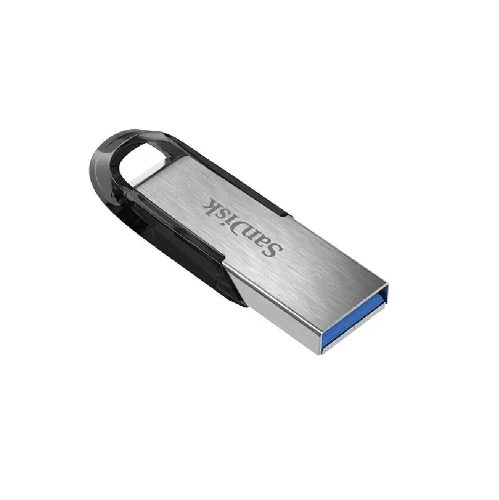"SanDisk Ultra Flair", 128 GB, USB 3.0, 150 MB/s, skaitymo greitis - tropinė mėlyna ; EAN:619659163082