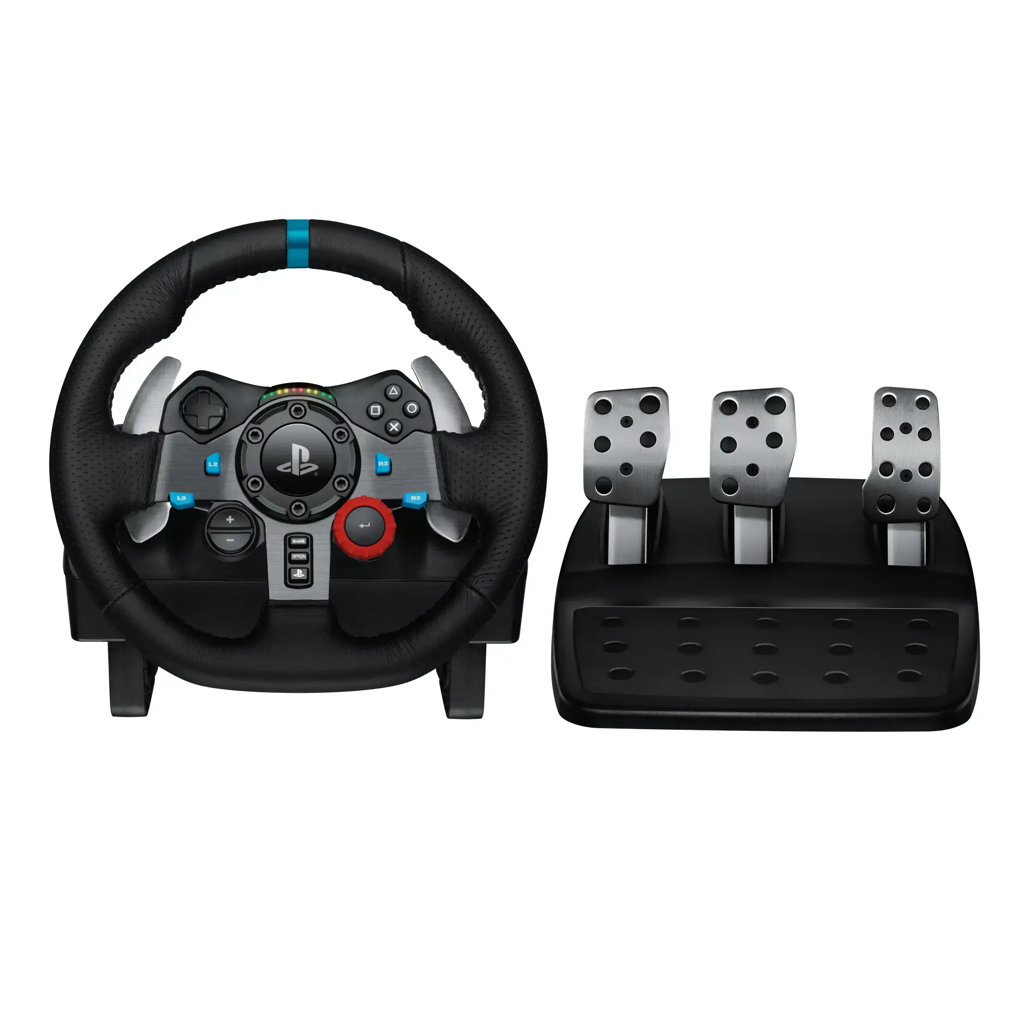 LOGITECH G29 Driving Force Racing Wheel - skirtas "PlayStation 4", "PlayStation 3" ir kompiuteriui - USB -