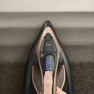 Tefal Ultimate Power Pro FV9E50 Dry & Steam iron Durilium AirGlide Autoclean soleplate 3200 W Black, Copper