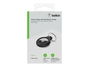 Belkin F8W973btBLK, Raktų ieškiklio dėklas, juodas, atsparus įbrėžimams, 1 vnt., AirTag