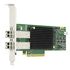 Broadcom LightPulse 2 Port 32GFC FC Adapter, Emulex Gen 6 Fibre Channel Host Bus Adapter