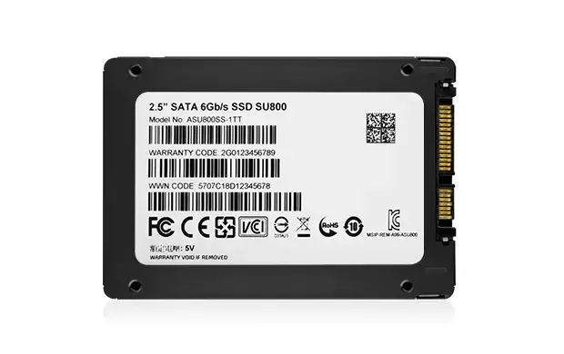 SSD diskas ADATA Ultimate SU800 1TB 1024 GB, 2.5", Serial ATA III