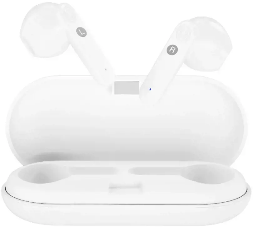 XO belaidės ausinės X5 TWS BT, baltos spalvos