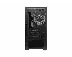 MSI MAG FORGE M100A, Micro Tower, Kompiuteris, Juodas, Skaidrus, micro ATX, Mini-ITX, Akrilinis, Žaidimams