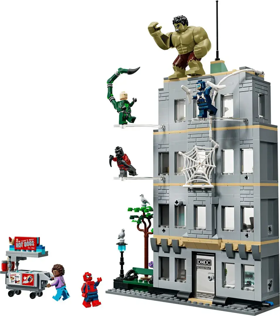 LEGO MARVEL 76350 Spider-Man VS Hulk Epic Clash