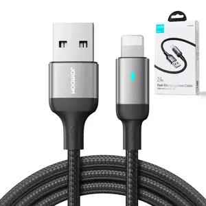 Joyroom USB - Lightning 2.4A A10 Series cable 3 m black (S-UL012A10)
