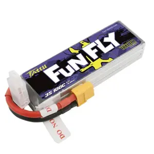 Akumuliatorius Tattu Funfly 1800mAh 11,1V 100C 3S1P XT60