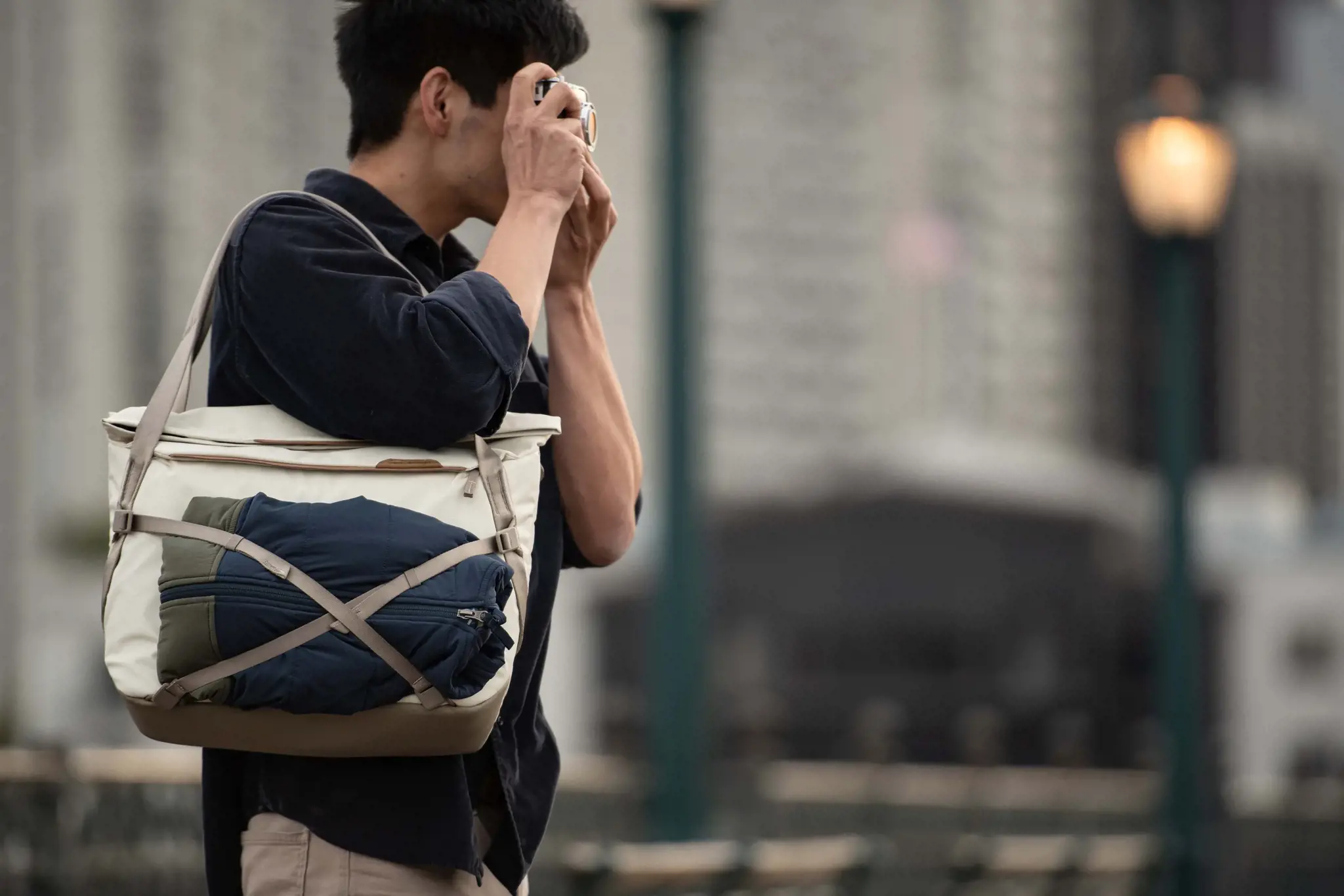 Peak Design krepšys per petį Everyday Tote V2 15L, kaulo spalvos